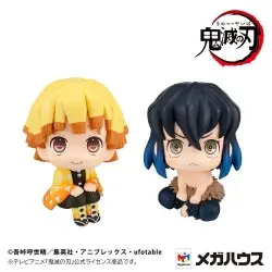 Demon Slayer: Kimetsu no Yaiba statuette PVC Look Up Zenitsu Agatsuma Smile Ver. & Inosuke Hashibira Bossy Ver. 11 cm (with g... | 4535123840371