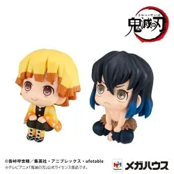 Demon Slayer: Kimetsu no Yaiba statuette PVC Look Up Zenitsu Agatsuma Smile Ver. & Inosuke Hashibira Bossy Ver. 11 cm (with g... | 4535123840371