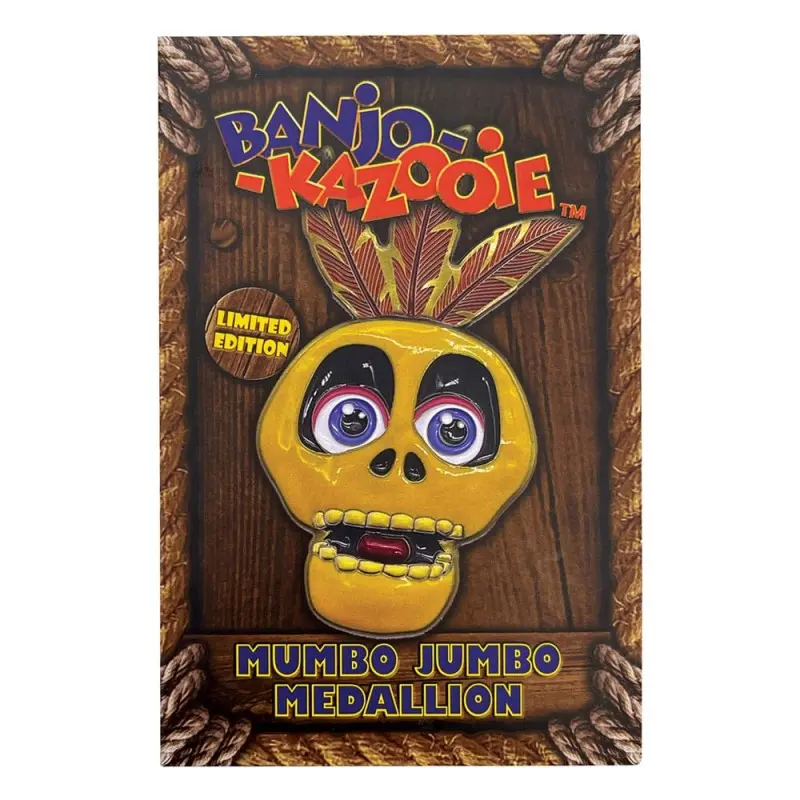 Banjo-Kazooie médaillon Mumbo Jumbo Limited Edition | 5060948292443