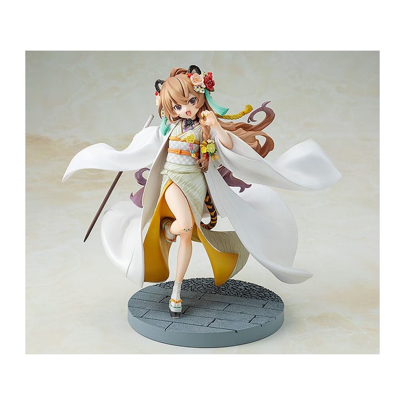 Toradora! statuette PVC Taiga Aisaka: White Kimono Ver. 22 cm | 4935228878468