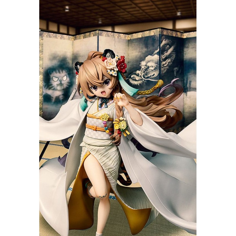 Toradora! statuette PVC Taiga Aisaka: White Kimono Ver. 22 cm | 4935228878468