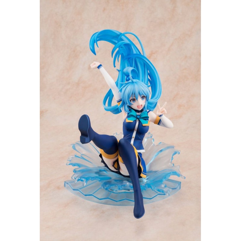 Konosuba God's blessing on this wonderful world! statuette PVC 1/7 Aqua: Sneaker Bunko 30th Anniversary Ver. (re-run) 19 cm | 4935228878475