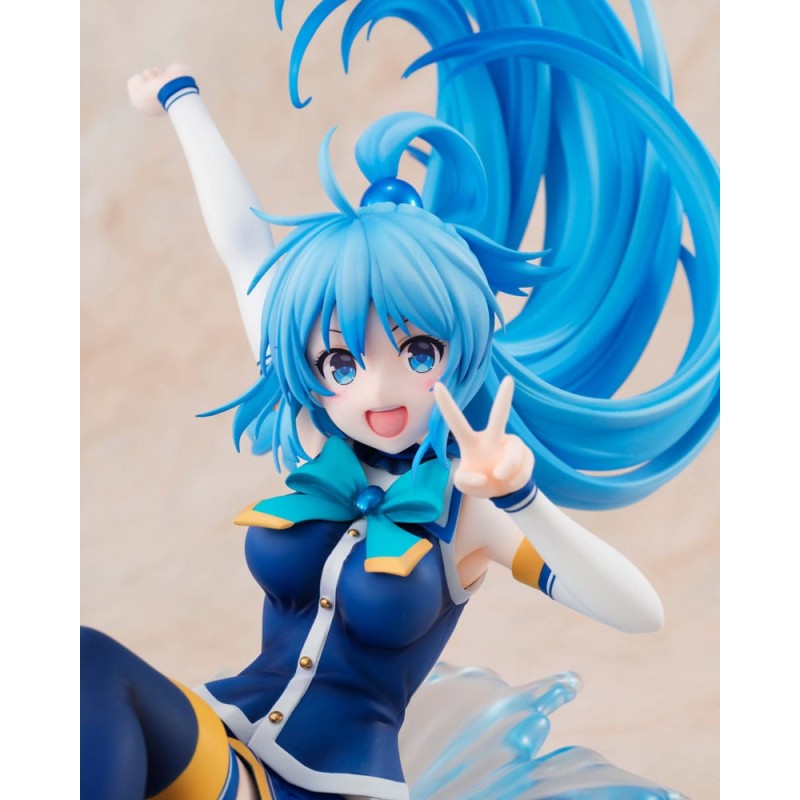 Konosuba God's blessing on this wonderful world! statuette PVC 1/7 Aqua: Sneaker Bunko 30th Anniversary Ver. (re-run) 19 cm | 4935228878475