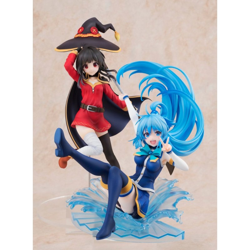 Konosuba God's blessing on this wonderful world! statuette PVC 1/7 Aqua: Sneaker Bunko 30th Anniversary Ver. (re-run) 19 cm | 4935228878475