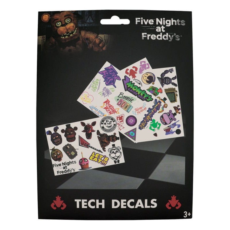 Five Nights at Freddy's stickers tech 