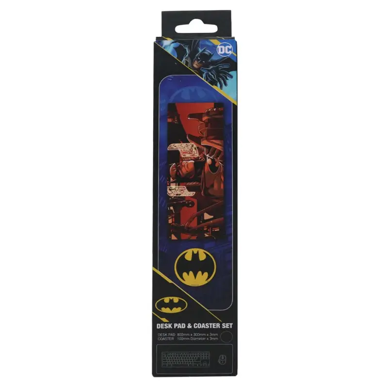 DC Comics set sous-mains revêtu & sous-verre Batman | 5060948290852
