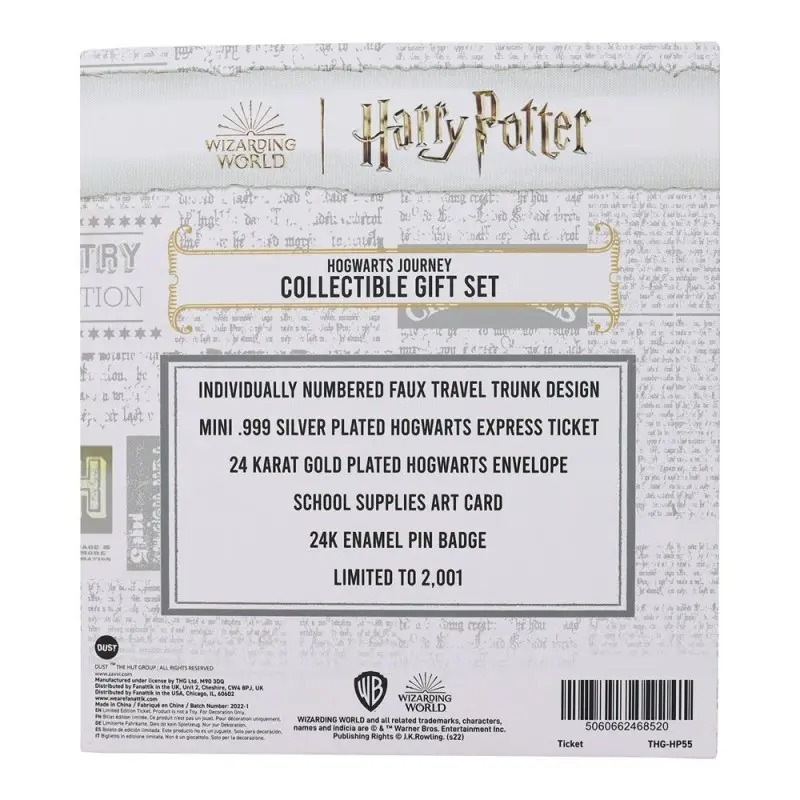 Harry Potter coffret cadeau Collector Harry Potter's Journey to Hogwarts Collection | 5060662468520