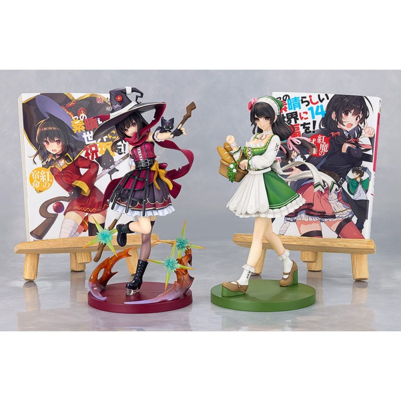 Konosuba God's blessing on this wonderful world! statuette PVC Yunyun: Light Novel 10th Anniversary Ver. 17 cm