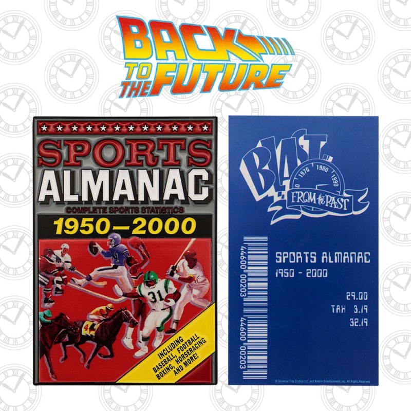 Retour vers le futur Lingot Sport Almanac Limited Edition 