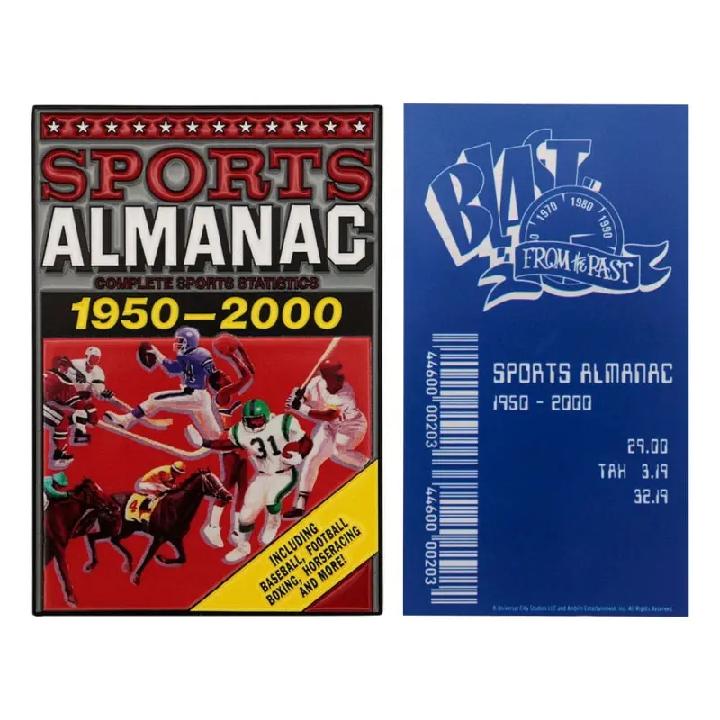 Retour vers le futur Lingot Sport Almanac Limited Edition  | 5060948292580