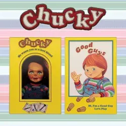 Chucky Jeu d´enfant Lingot avec Spell Card Chucky Limited Edition  | 5060948294188