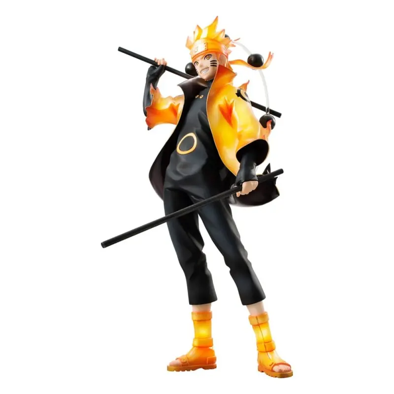 Naruto Shippuden G.E.M. Series statuette PVC Naruto Uzumaki Six Paths Sage Mode 15th Anniversary Ver. 22 cm | 4535123841088