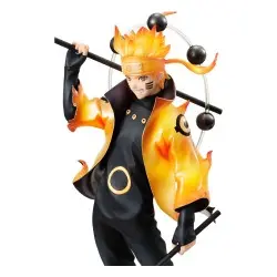 Naruto Shippuden G.E.M. Series statuette PVC Naruto Uzumaki Six Paths Sage Mode 15th Anniversary Ver. 22 cm | 4535123841088