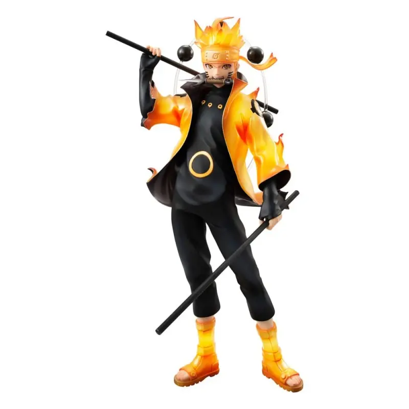 Naruto Shippuden G.E.M. Series statuette PVC Naruto Uzumaki Six Paths Sage Mode 15th Anniversary Ver. 22 cm | 4535123841088