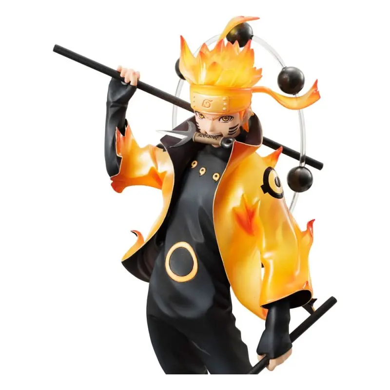 Naruto Shippuden G.E.M. Series statuette PVC Naruto Uzumaki Six Paths Sage Mode 15th Anniversary Ver. 22 cm | 4535123841088