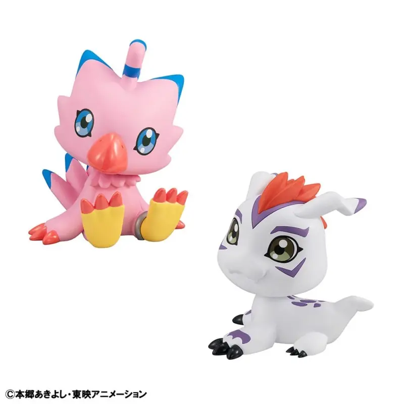 Digimon Adventure statuetten PVC Look Up Piyomon & Gomamon 11 cm (with gift)            | 4535123841132