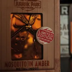 Jurassic Park Lingot de Collection Mosquito in Amber Limited Edition  | 5060662468568