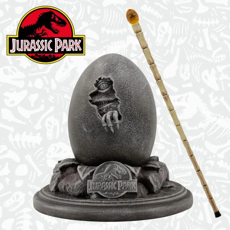 Jurassic Park répliques 30th Anniversary Replica Egg & John Hammond Cane Set | 5060662469268