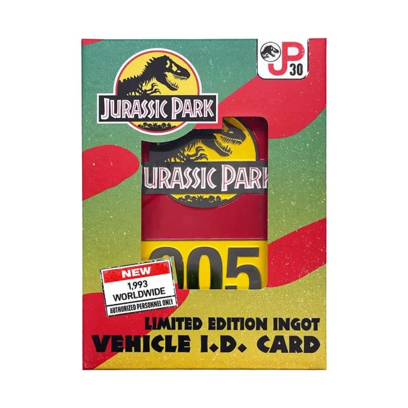 Jurassic Park Lingot 30th Anniversary Jeep Limited Edition  | 5060948291972