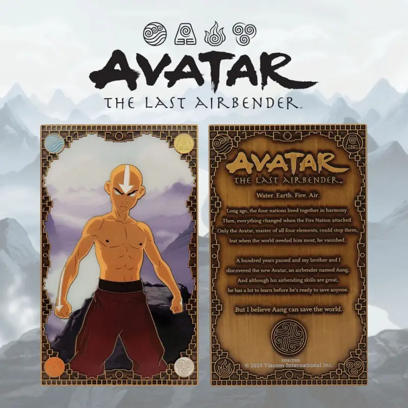 Avatar, le dernier maître de l'air Lingot Aang Limited Edition | 5060948295024