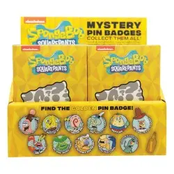 Bob l´éponge présentoir Pin's Mystery Pin Badge (12) | 5060948296014