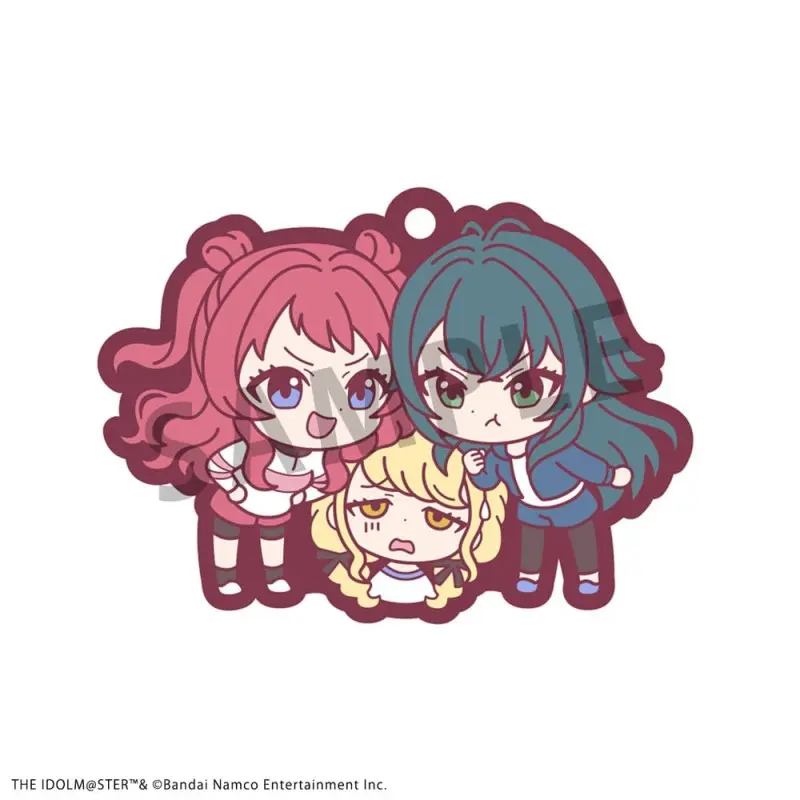 Idolmaster assortiment charms caoutchouc Rubber Mascot Buddycolle Gakuen 7 cm (6) | 4535123841644