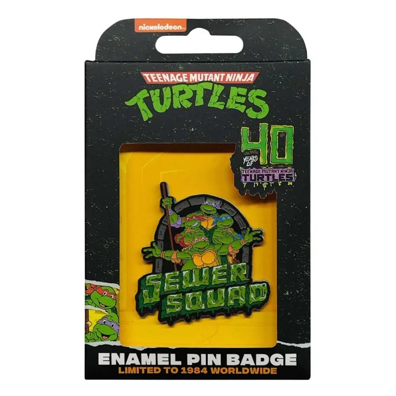 Tortues Ninja pin 40th Anniversary Limited Edition | 5060948293792