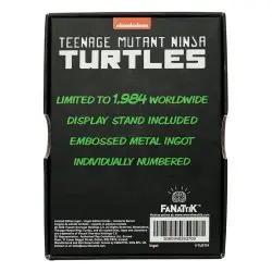 Tortues Ninja Lingot 40th Anniversary Green Limited Edition | 5060948293709