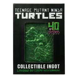 Tortues Ninja Lingot 40th Anniversary Green Limited Edition | 5060948293709