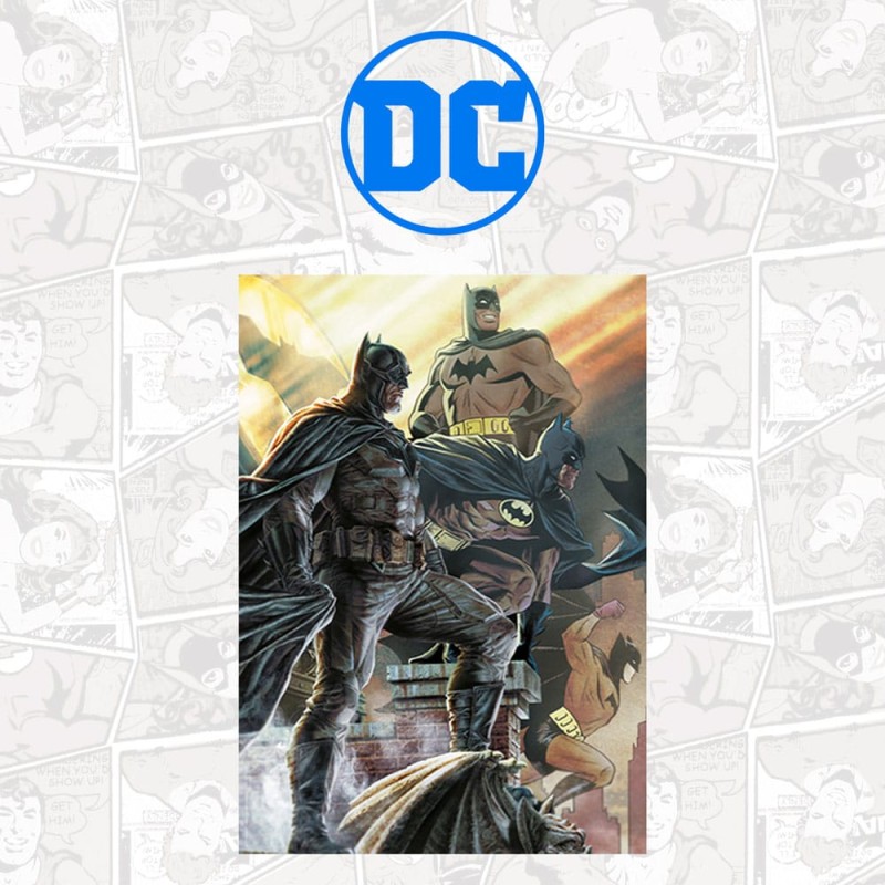 DC Comis lithographie Batman 85th Anniversary Limited Edition 42 x 30 cm 