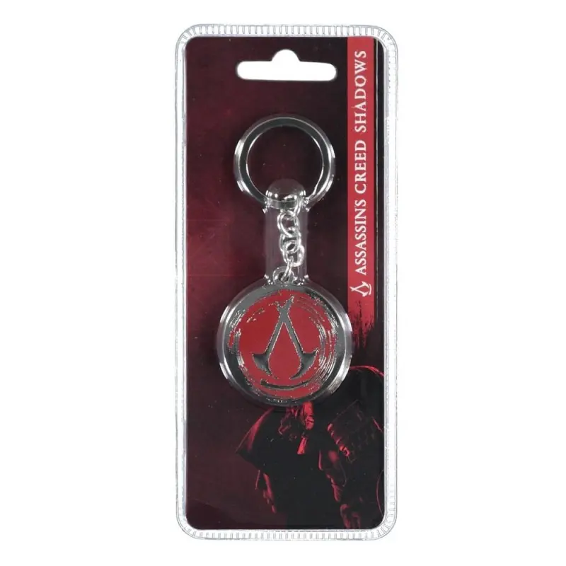 Assassin´s Creed Shadows porte-clés métal Logo Round | 8718526214604