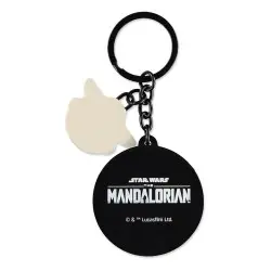 Star Wars: The Mandalorian porte-clés caoutchouc Mandalorian & Grogu  | 8718526132717