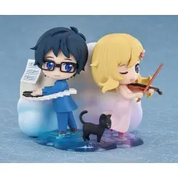 Your Lie in April pack 2 mini figurines Qset Kaori Miyazono & Kosei Arima 9 cm  | 4580416949446