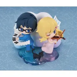 Your Lie in April pack 2 mini figurines Qset Kaori Miyazono & Kosei Arima 9 cm  | 4580416949446