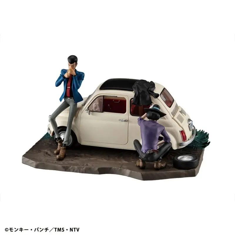 Lupin III statuette PVC Lupin the Gallery Punk at Dawn 9 cm  | 4535123841842