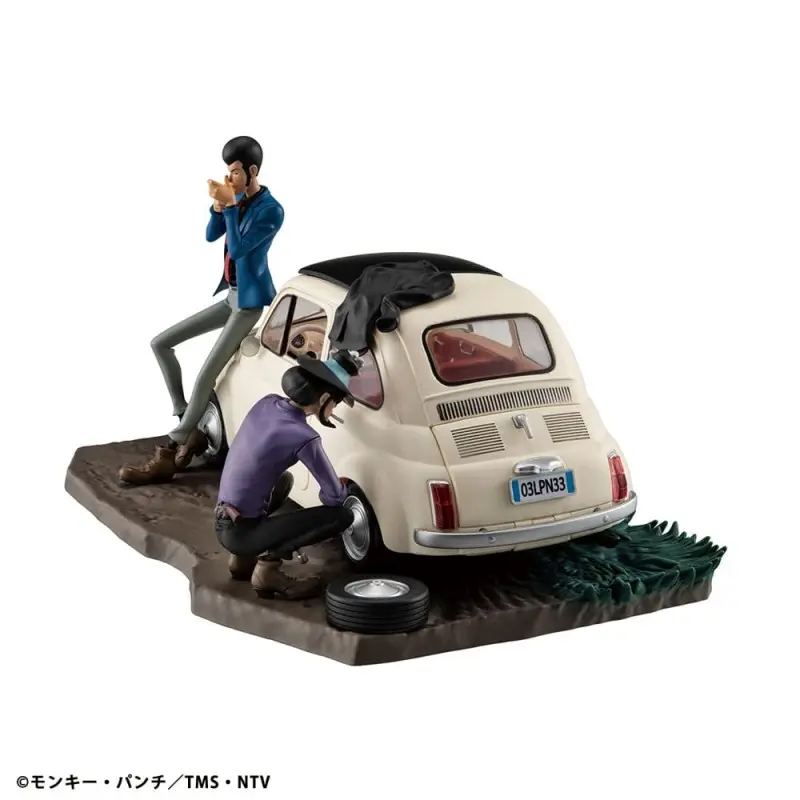 Lupin III statuette PVC Lupin the Gallery Punk at Dawn 9 cm  | 4535123841842