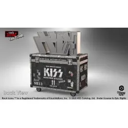 Kiss statuette Rock Ikonz On Tour caisse de tournée + décor de scène Alive! Tour | 0655646625195