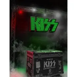 Kiss statuette Rock Ikonz On Tour caisse de tournée + décor de scène Alive! Tour | 0655646625195