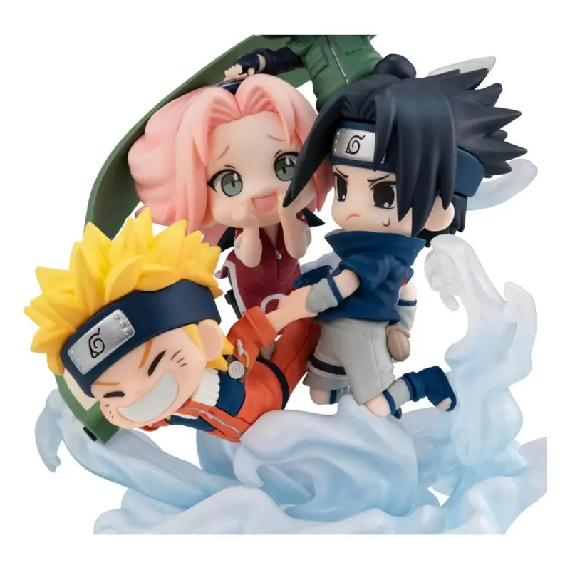 Naruto Shippuden statuette PVC FigUnity Gather here, Team 7 13 cm | 4535123841996