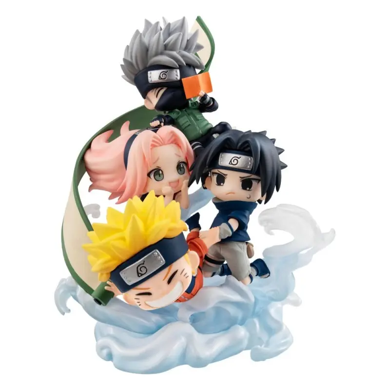 Naruto Shippuden statuette PVC FigUnity Gather here, Team 7 13 cm | 4535123841996