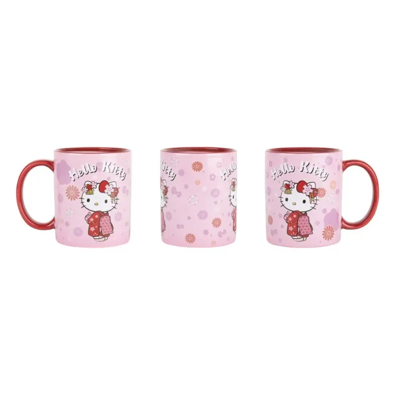 Sanrio mug effet thermique Hello Kitty Kimono 320 ml    | 3328170019750