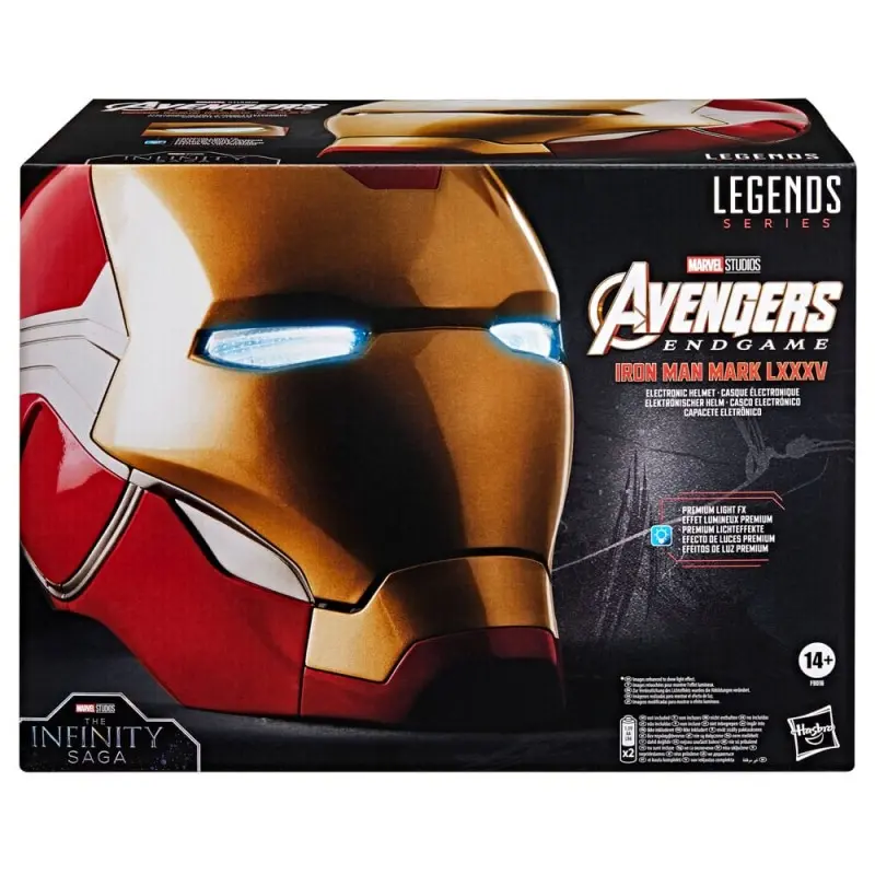 Avengers: Endgame Marvel Legends casque électronique Iron Man Mark LXXXV | 5010996217400