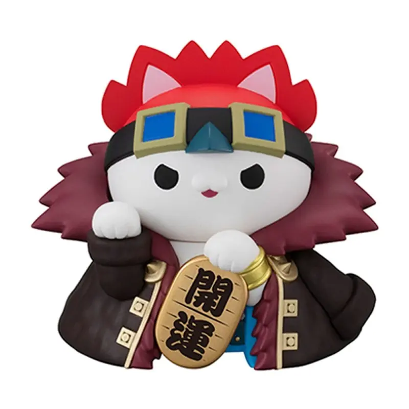 One Piece Mega Cat Project présentoir trading figures NyanPieceNyan! Beckoning cat Lucky Cat Pirates 7 cm (6) | 4535123842078