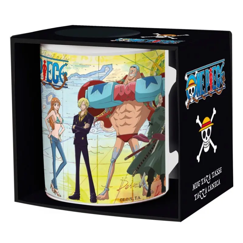 One Piece mug Map 320 ml | 8412497923977