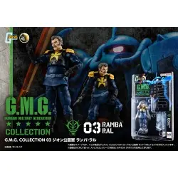 Mobile Suit Gundam figurine G.M.G. Collection 03 Principality of Zeon Ramba Ral 10 cm   | 4535123842184