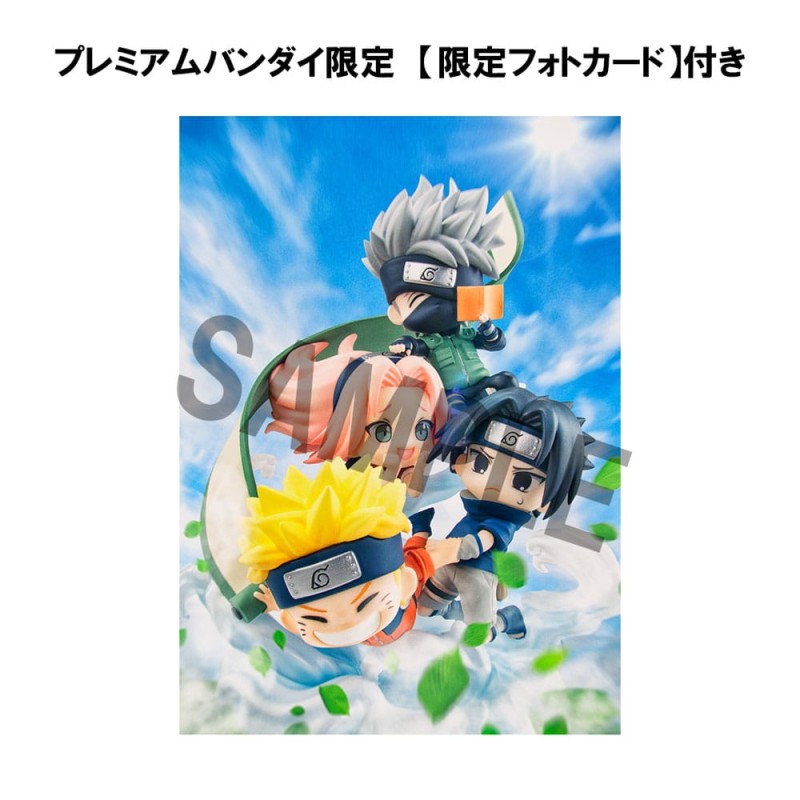 Naruto Shippuden statuette PVC FigUnity Gather here, Team 7 13 cm (with gift)       