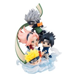 Naruto Shippuden statuette PVC FigUnity Gather here, Team 7 13 cm (with gift)       