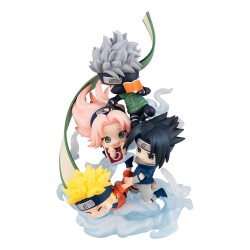 Naruto Shippuden statuette PVC FigUnity Gather here, Team 7 13 cm (with gift)       