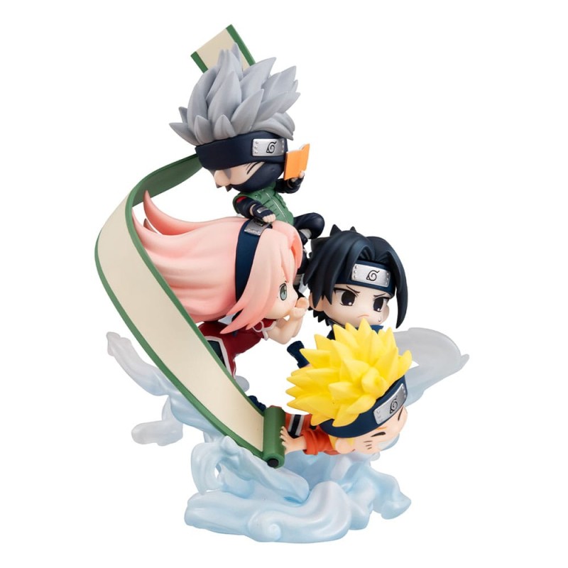 Naruto Shippuden statuette PVC FigUnity Gather here, Team 7 13 cm (with gift)       