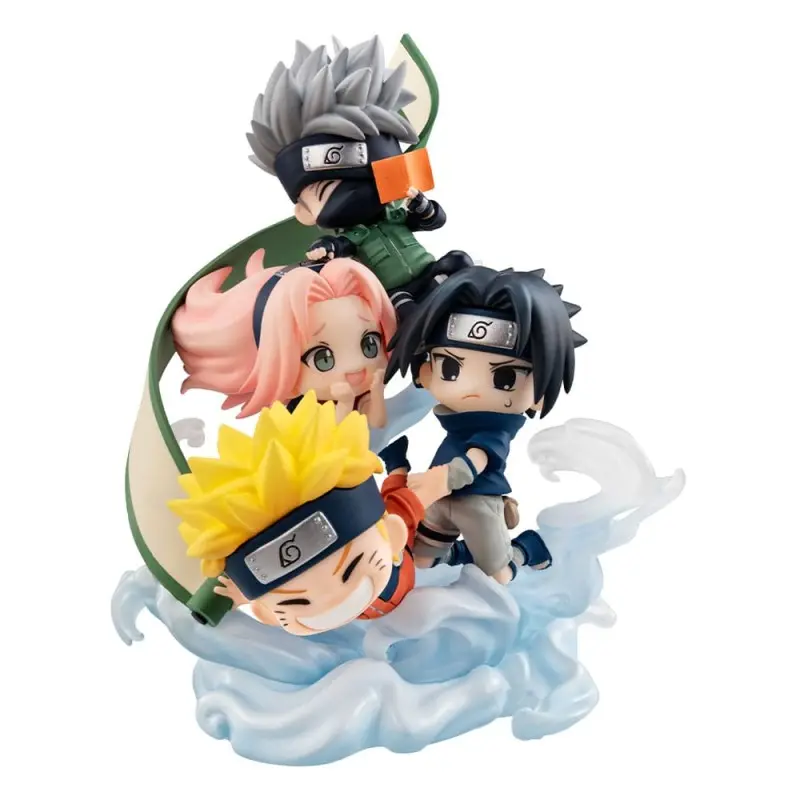 Naruto Shippuden statuette PVC FigUnity Gather here, Team 7 13 cm (with gift)        | 4535123842252